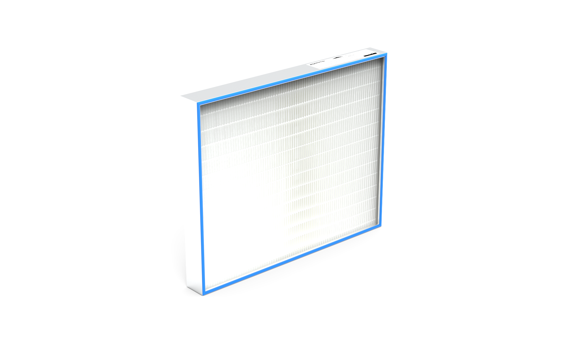 HEPA Filter (Reinraum),  HS-Mikro SF-AL., Gr. 762x610x78 mm, EN1822 Kl. H14, Rahmen: AL-Profil, Griffschutz:  einseitig, Dichtung:  einseitig, Flachprofil