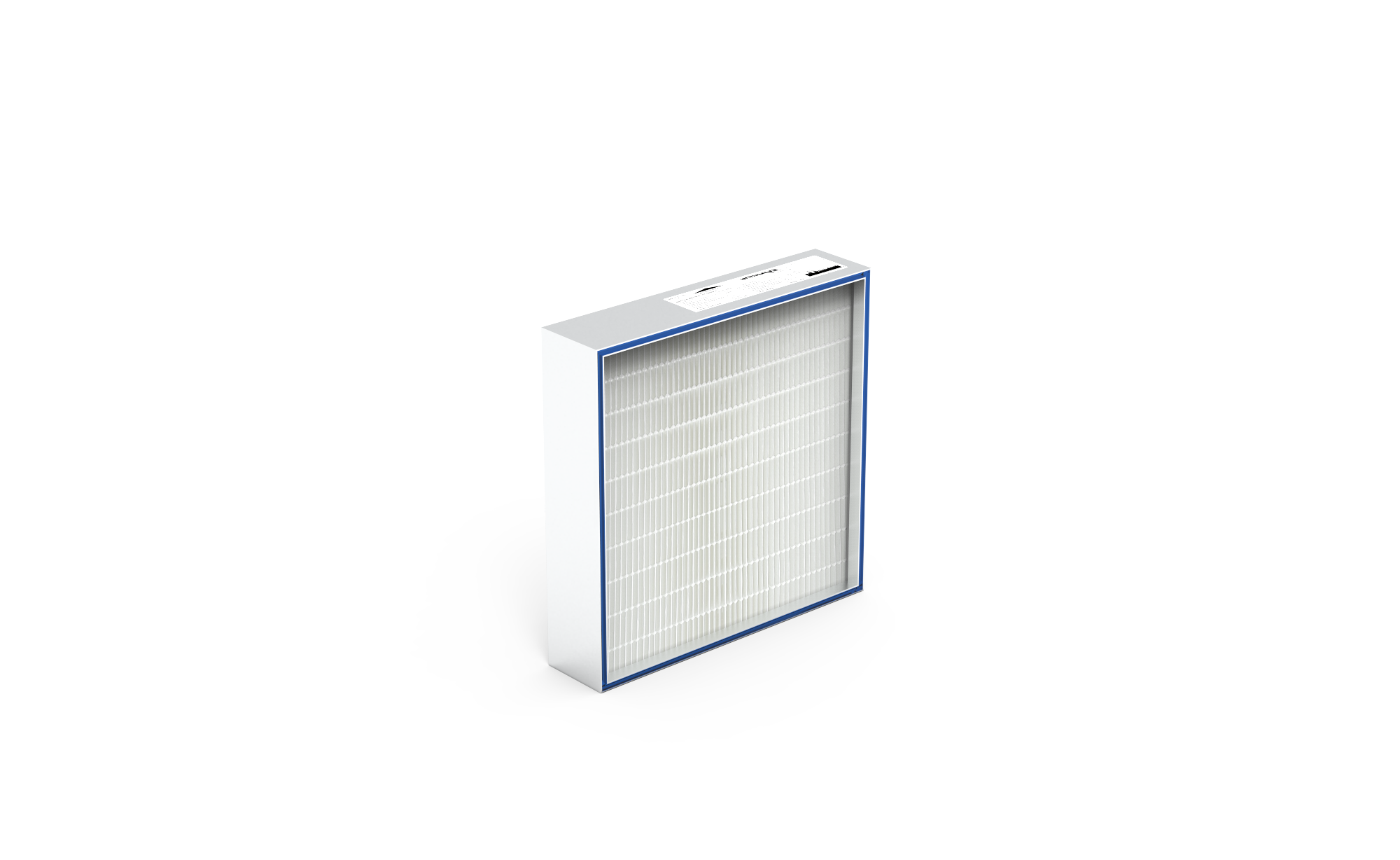 ULPA Filter (Reinraum),  HS-Mikro SF-AL., Gr. 457x457x105 mm, EN1822 Kl. U15, Rahmen: AL-Profil, Griffschutz:  einseitig, Dichtung:  einseitig, Gel