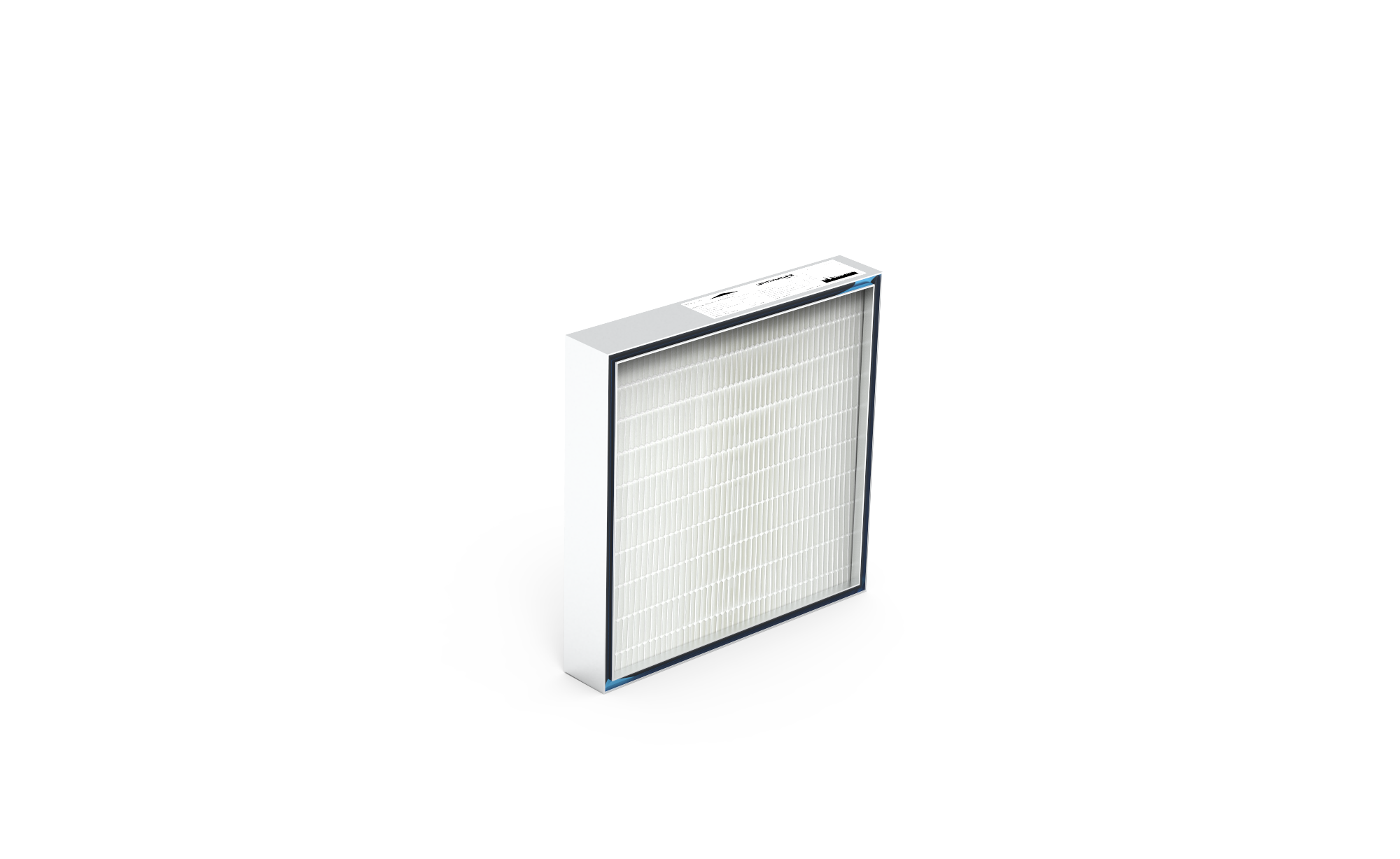 ULPA Filter (Reinraum),  HS-Mikro SF-AL., Gr. 457x457x80 mm, EN1822 Kl. U15, Rahmen: AL-Profil, Griffschutz:  einseitig, Dichtung:  einseitig, Gel