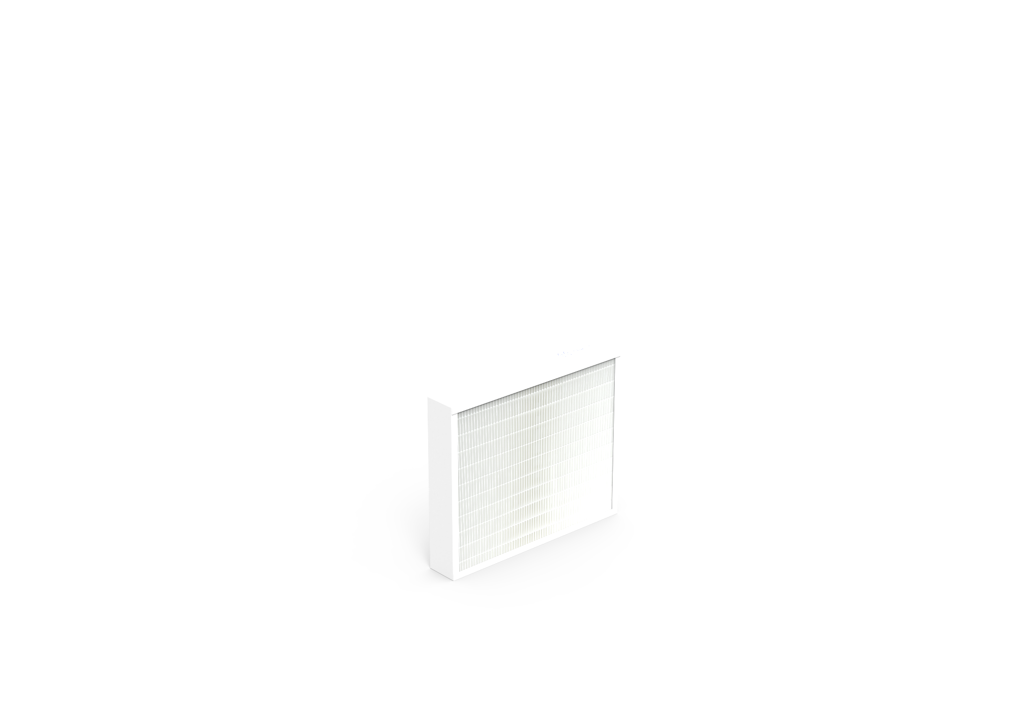 Hochleistungs Pleatpak Filter, ISO ePM1 60%, Gr. 592x490x96 mm, Rahmen: Pappe