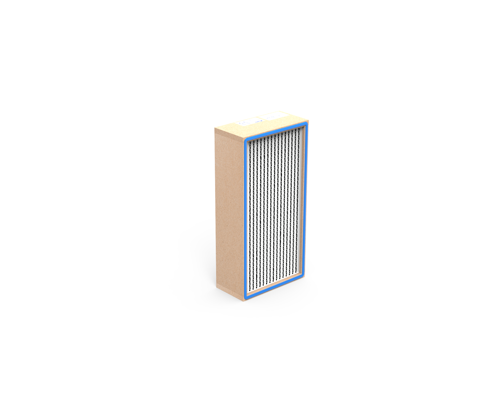 Schwebstofffilter (Aluminiumseparatoren), HS-Mikro S, Gr. 305x610x150 mm, EN 1822 Kl. H13, Rahmen: MDF, Dichtung: geschäumt