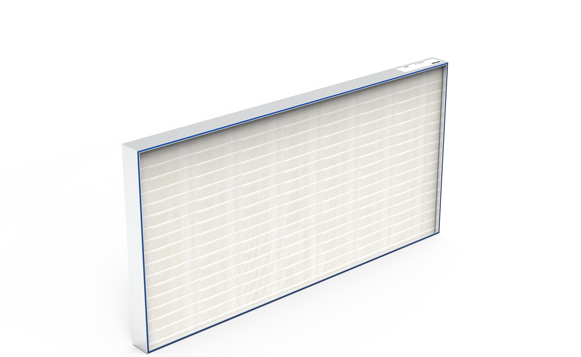 ULPA Filter (Reinraum),  HS-Mikro SF-AL., Gr. 1830x610x105 mm, EN1822 Kl. U15, Rahmen: AL-Profil, Griffschutz:  beidseitig, Dichtung:  einseitig, Gel