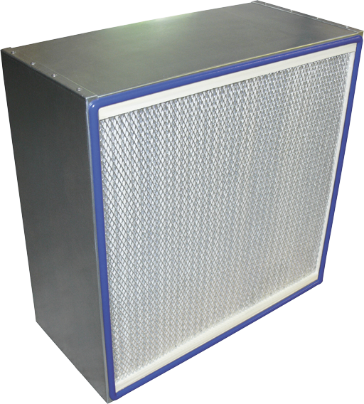 Ölnebelfilter (Aluminiumseparatoren), HS-Fogdrain, Gr. 457x457x292 mm, ISO ePM1 50%, Rahmen: verzinkter Stahl, Dichtung: geschäumt