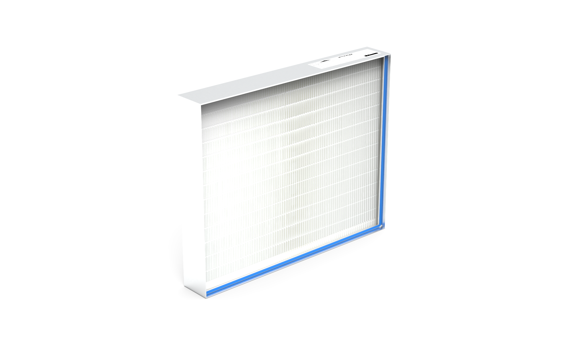 HEPA Filter (Reinraum),  HS-Mikro SF-AL., Gr. 762x610x109 mm, EN1822 Kl. H14, Rahmen: AL-Profil, Griffschutz:  einseitig, Dichtung:  einseitig, geschäumt